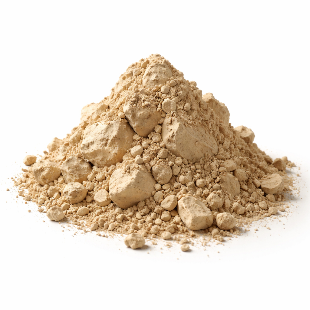 20260302_2333_Image Generation_simple_compose_01kjqx6zmwf2a9yzzw8cttnx1h Premium Fuller's Earth (Multani Mitti) – Natural Mineral Export Grade - Image 1